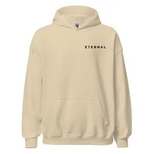 ETERNAL Hoodie – Minimal Streetwear | “Nothing Real Fades"