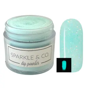 Sparkle & Co dp.258 Twinkly Fairy Lights 1 ounce Dip Powder For Nails - 1 Jar Lasts 20-25 Manis