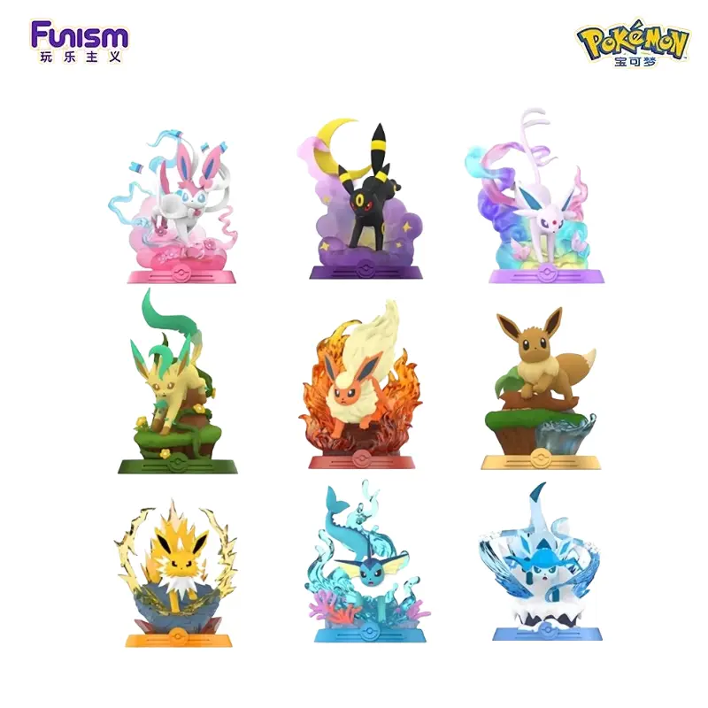 Funism Pokemon Eevee Evolution Adventure Series 2 Mysterious PVC-ABS Collectible Figure Single Blind Box