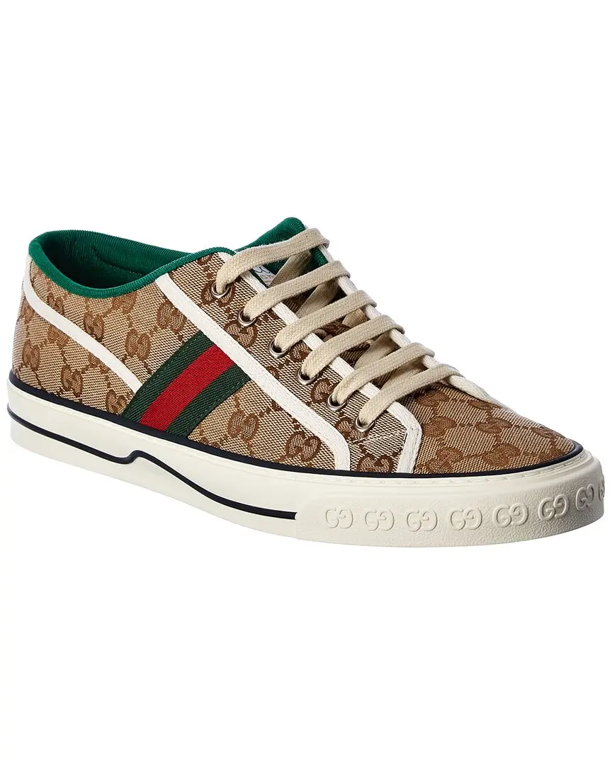 Gucci Tennis 1977 GG Canvas Sneaker Gucci Tennis 1977 GG Canvas Sneaker