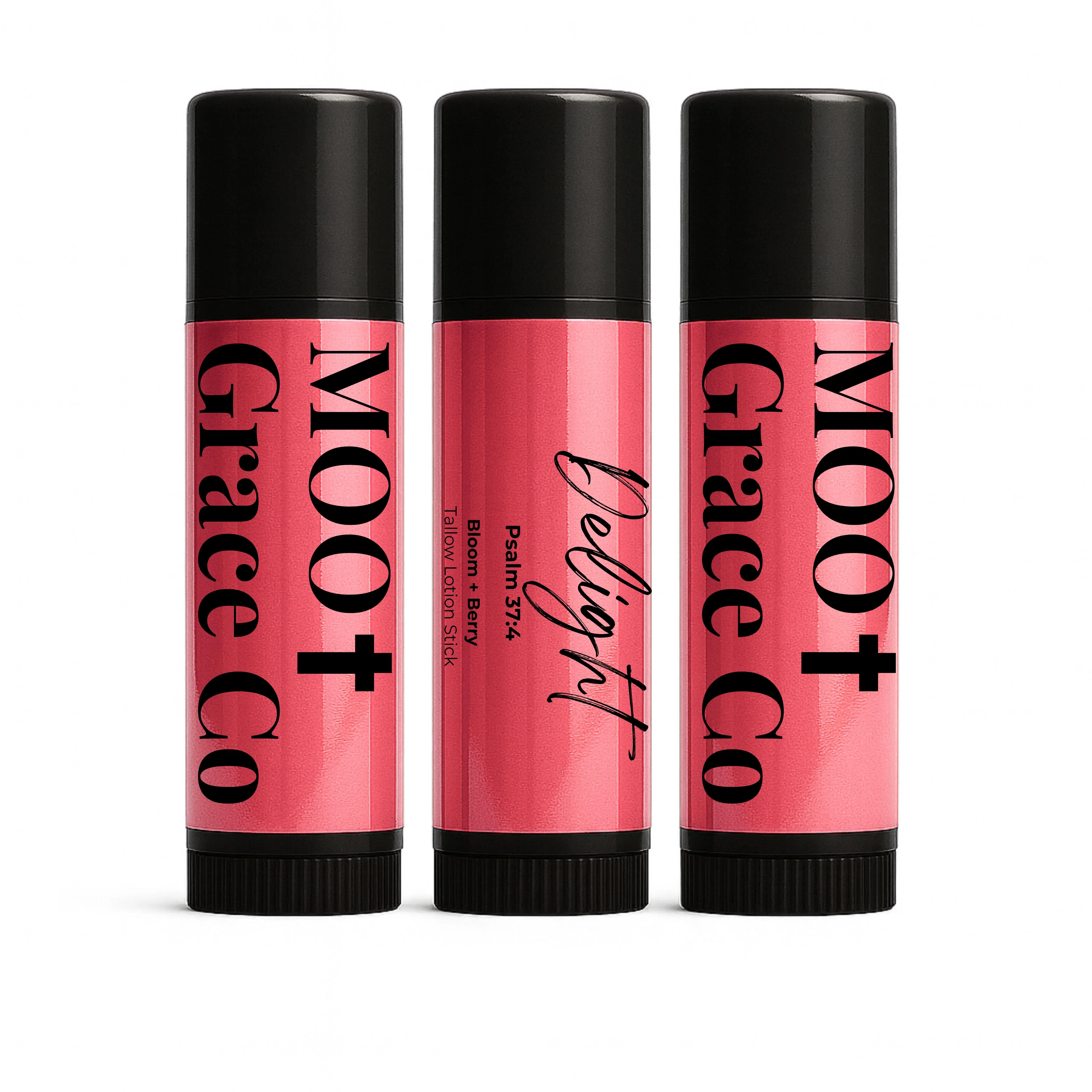 Delight – Berry + Bloom Tallow Lotion Stick
