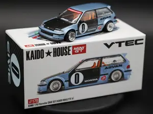 Kaido House Honda Civic (EF) KAIDO ROULETTE V1 #179 1:64 Diecast Car