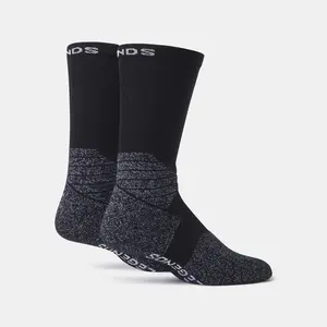 Micro Spotlight Athletic Socks 2.0 Black, Medium (7-10)