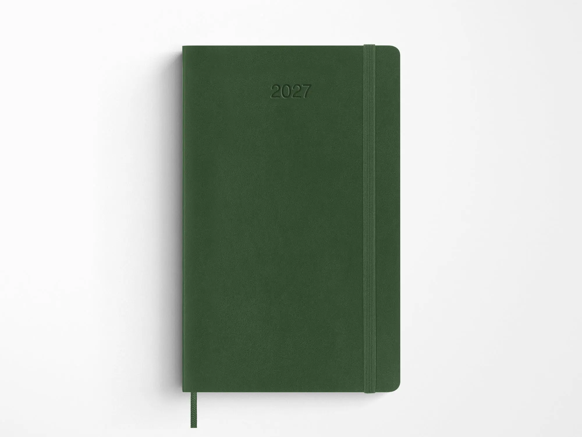 Moleskine 2027 Weekly Planner - Myrtle Green Soft Cover