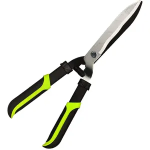 Hedge Clippers Shears Hedge Shears for Trimming Borders, Garden Tools Hedge Clippers, Bush Cutters Trimmer with Sharp Wavy Blades, Garden Shears for Hedges (19 Inch)