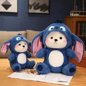 Ultra Soft Adorable Tiger Hoodie Bear Plush - Kawaii Cuddly Stuffed Animal, Perfect Gift for Kids & Adults