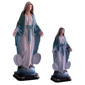 Virgen La Milagrosa 8"- 36" Inches Tall Mother Mary Estatua Brand New Religious Religious art image, home decor, wall decor, church events, gifts Faith Devotional