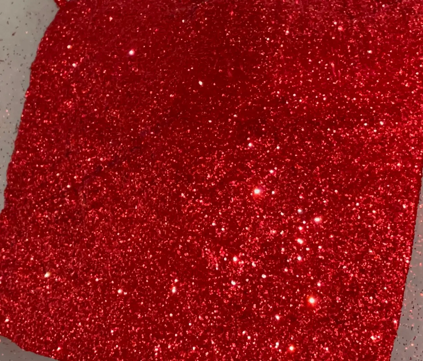 Ruby - Red metallic fine polyester glitter