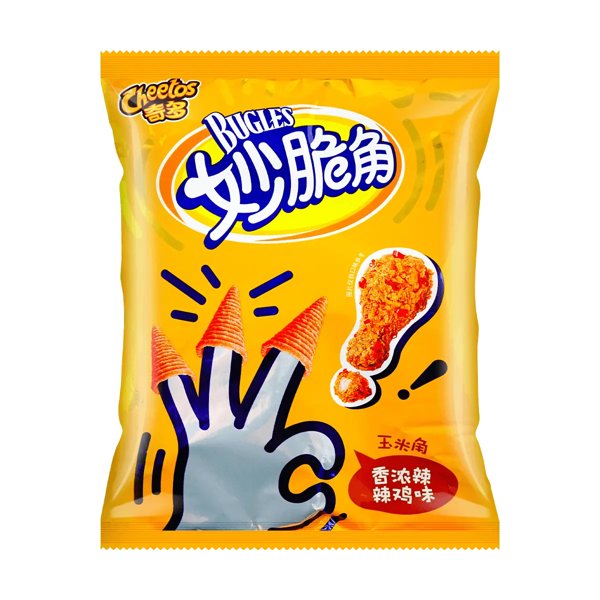 Cheetos Crunchy Spicy Chicken Flavor 65g Snack Bag - Irregular Packaging