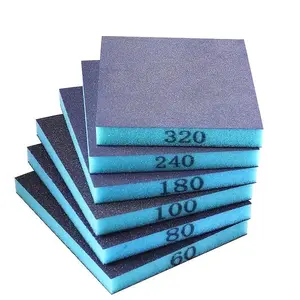 Multifunctional Heavy Duty Sanding Sponge, Washable And Reusable Abrasive Block, Sanding Block, Polishing Sponge For Metal And Wood Use, Home