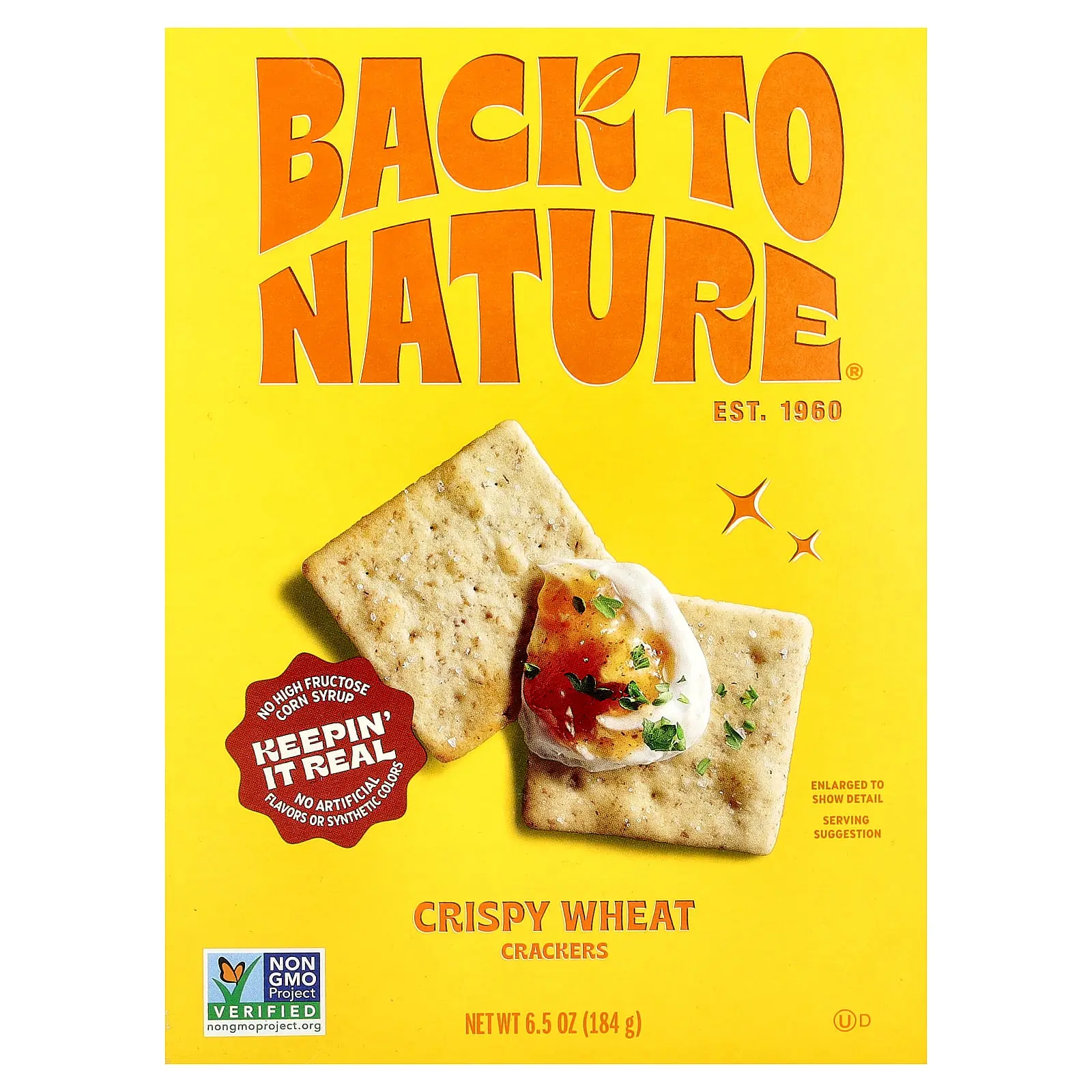 Back to Nature Crispy Wheat Crackers, 6.5 oz (184 g)