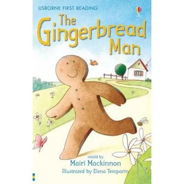 USED-The Gingerbread Man (Usborne First Reading, Level 3) by Mairi MacKinnon (Hardcover)