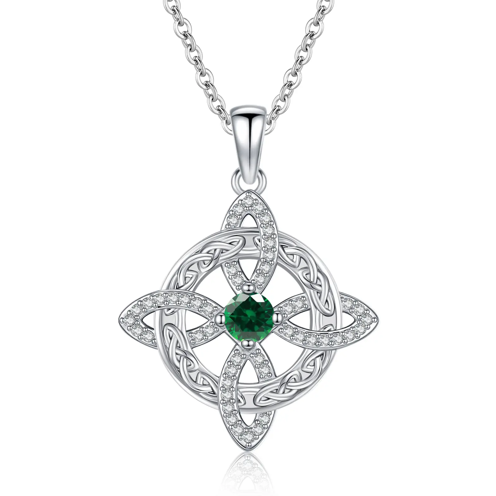 5. May / Emerald Artificial Crystal