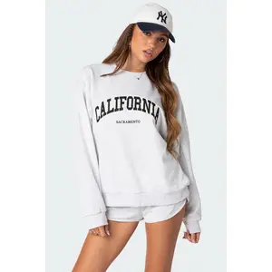 California Girl Oversized Sweatshirt