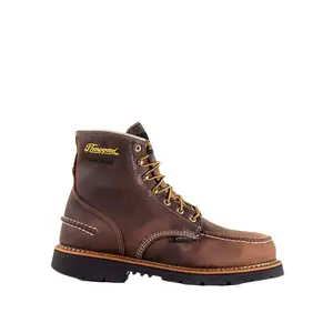 Thorogood 1957 Series Waterproof 6" Safety Moc Toe Work Boots for Men