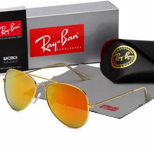 Lightweight Aviator Polarized Sunglasses for Men Women UV Protection Outdoor Use