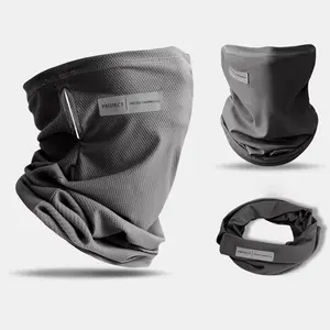 Unisex Ice Silk Cooling Face Mask Neck Gaiter for Adults, Outdoor Sports Accessories with UV Shield, Breathable Solid Color for Summer Biking Fishing, Sports & Outdoor Essential Gear