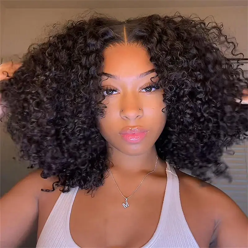 [Summer Sale] Wiggins Hair Short Curly Wigs 7x4 Pre Cut Ready To Go Glueless Wigs Ready To Wear Human Hair Beginners Friendly 13x4 Lace Frontal Wigs Pre Plucked Wigs Pre Bleached Wig #weeklydeals #TikTokShopSummerSale