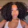 [Fall & Winter Super Deal] Wiggins Hair Short Curly Wigs 7x4 Pre Cut Ready To Go Glueless Wigs Ready To Wear Human Hair Beginners Friendly 13x4 Lace Frontal Wigs Pre Plucked Wigs Pre Bleached Wig #Sohochic
