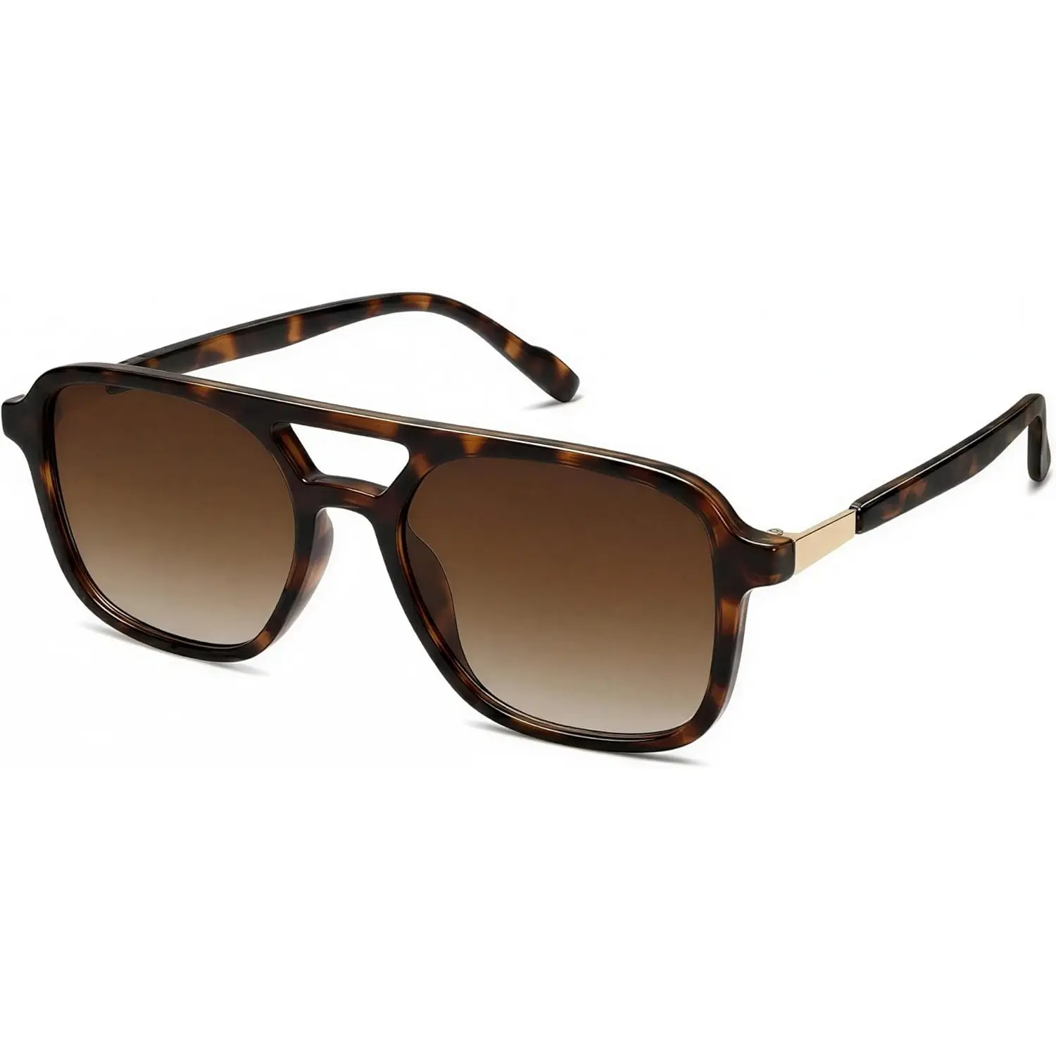 Retro Aviator Sunglasses – UV400 Protection, Metal Frame, Unisex