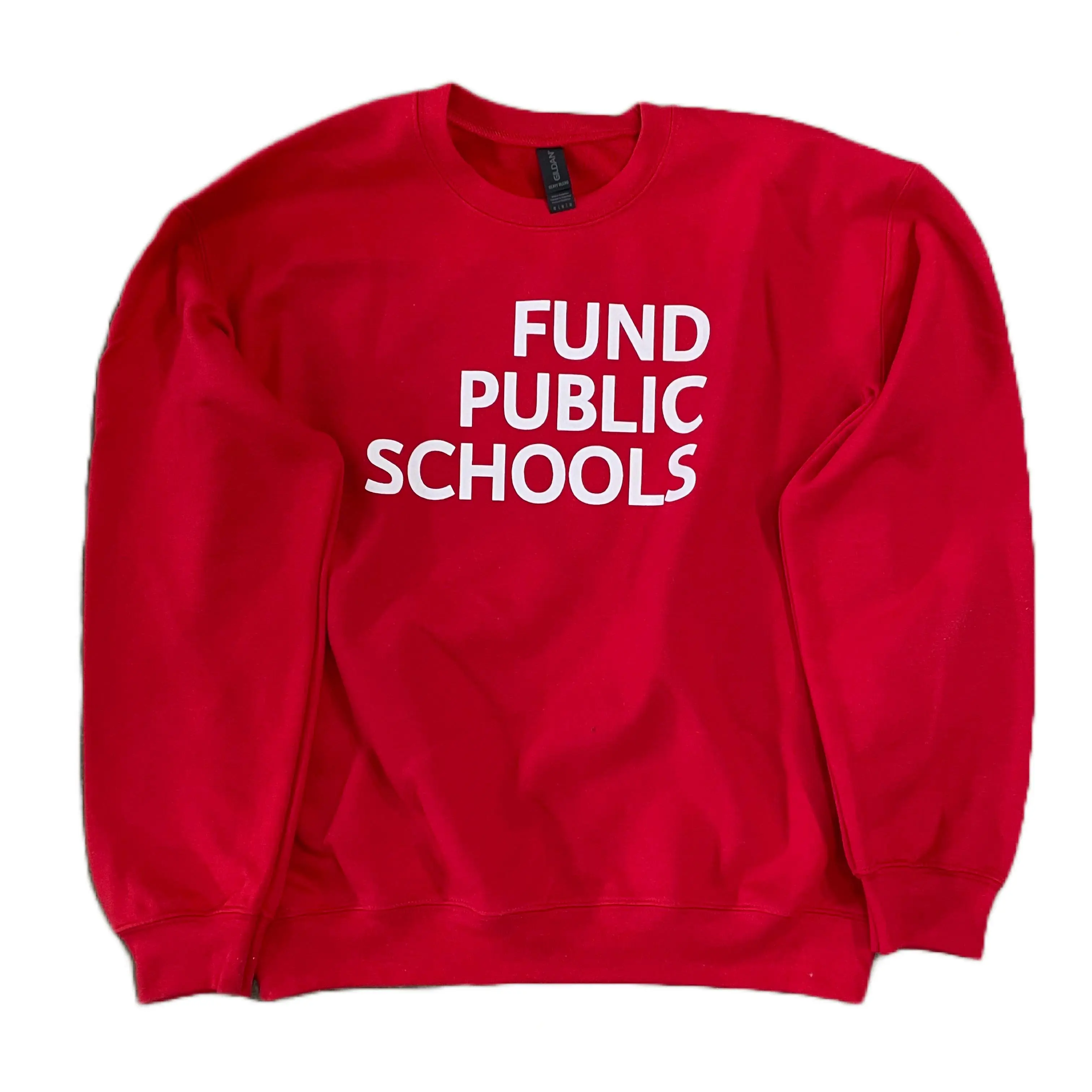 Fund Public Schools Sweatshirt - Red