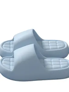 Cloud Puff Eva Slippers, Tiktok Trending Silent Anti-Slip Home Shoes, Versatile Lightweight Casual Footwear, Comfortable Daily Wear, House Slippers, Non Slip Slippers