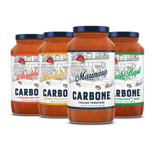 Carbone 4ct Classic Variety Pack - Marinara, Arrabbiata, Tomato Basil, Roasted Garlic