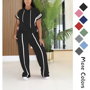 Lounge 2 Piece Sets For Women Summer Cozy Womens Fall Outfits Travel Sweatsuits Fashion Matching Clothing