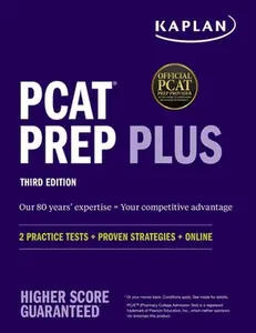 USED-PCAT Prep Plus: 2 Practice Tests + Proven Strategies + Online by Kaplan Test Prep (Paperback)