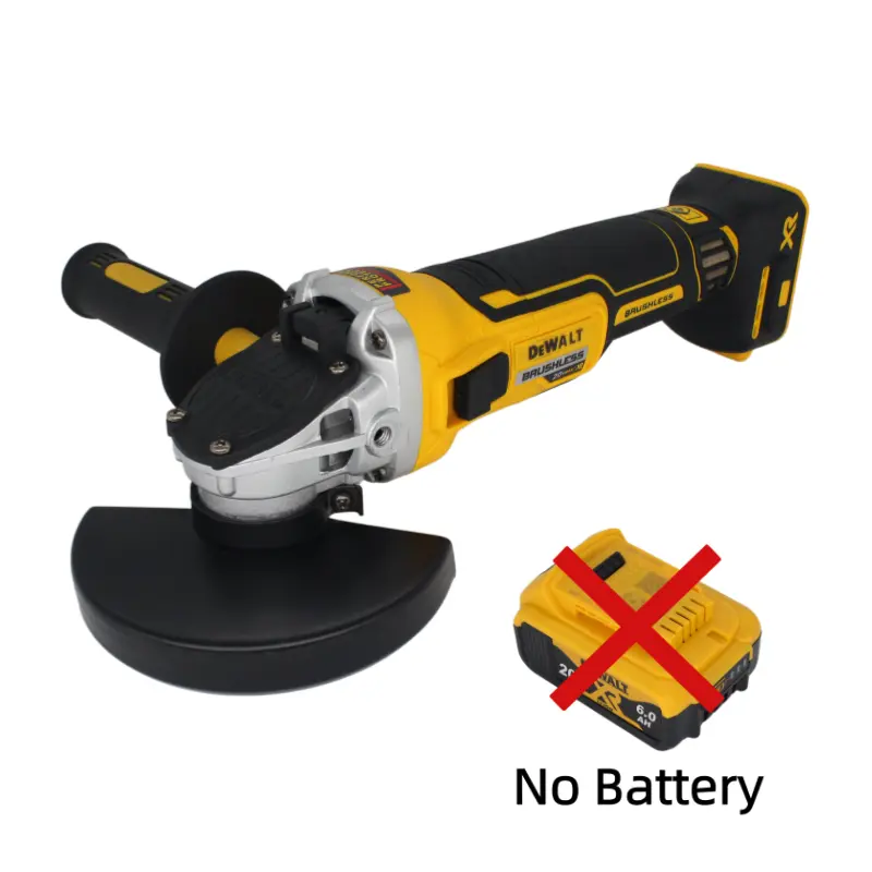 DEWALT DCG405NT 125mm Brushless Angle Grinder - Powerful Performance, Enhanced Durability, 9000RPM No-Load Speed, Electronic Quick Stopping Function