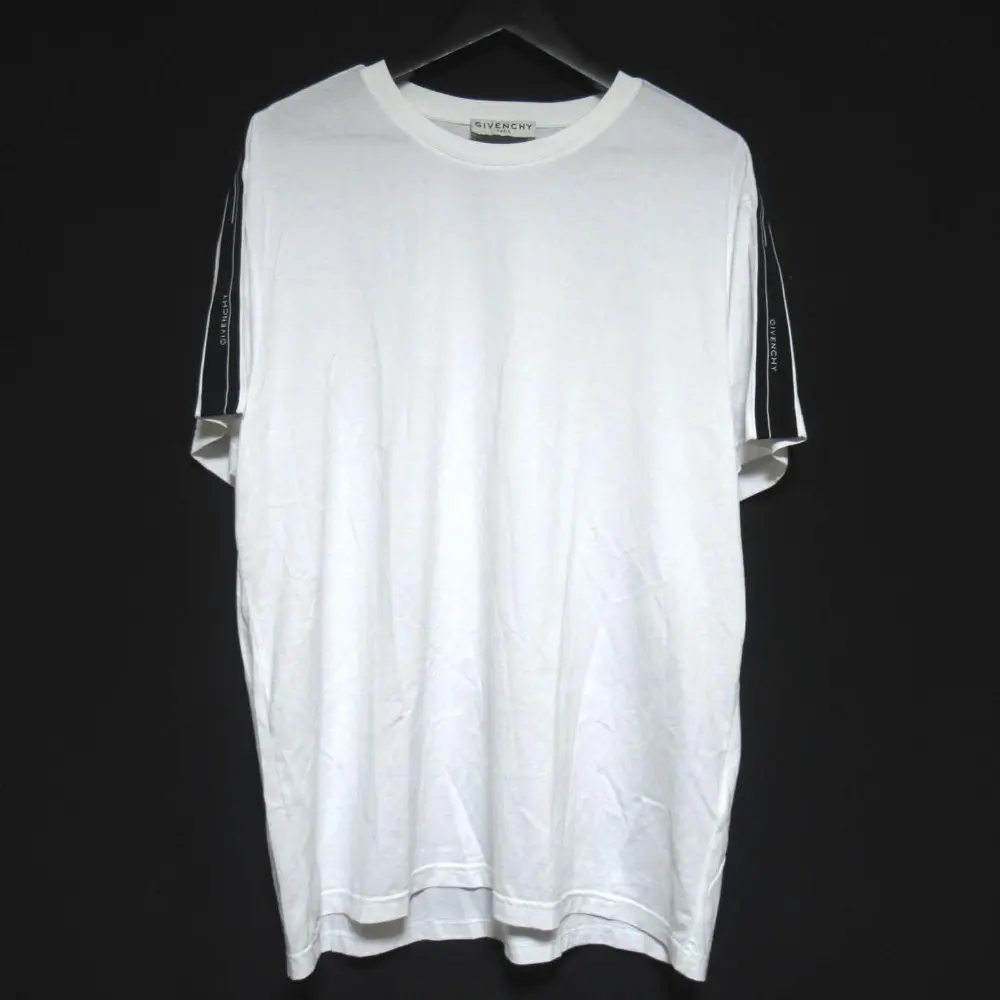 Pre-owned GIVENCHY Cotton Small Leather Goods Taped Sleeve Short Sleeve T Shirt