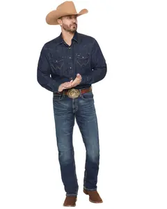 Wrangler Men's 20X Men'S Midland 42 Vintage Slim Bootcut Stretch Denim - 42Mwxmd
