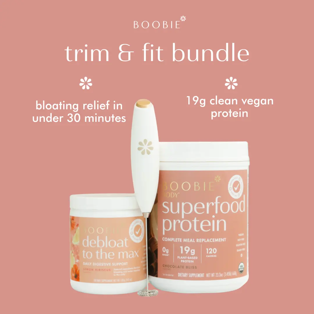 Trim & Fit Bundle - Protein Powder Nutrition and Bloating Support for Moms