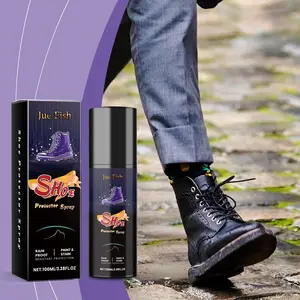 Jue-Fish Shoe Protector Spray | Waterproof & Stain-Resistant | For Leather & Canvas | All-Day Protection  #ShoeCareEssential #WaterproofSpray