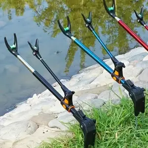 Stainless Steel Bold Rod Holder Bracket Fishing Rod Floor Outlet