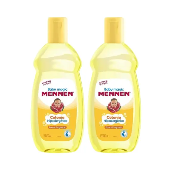 Mennen Baby Cologne - 200ml Liquid, Unisex Infant Skin Care Fragrance with Vitamin C & Hyaluronic Acid, Essential Baby Item for Parents, Eco-Friendly, Oil, Lavender, High-Capacity