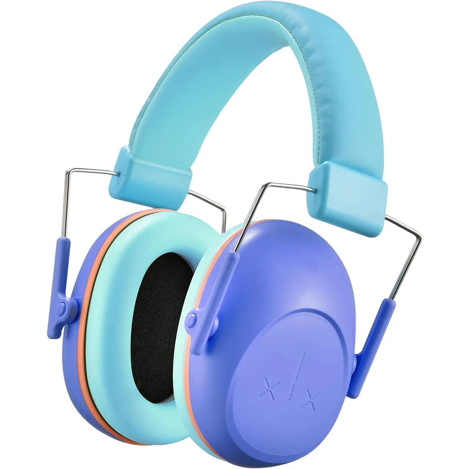 L-HPS023 Kids Noise Cancelling Headphones - NRR 26dB Polyurethane Ear Protection, 1 Size for Autism Toddlers, Ideal for Outdoors Reading, Studying, Concerts, One Size, On Ear