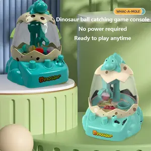 Claw machine arcade game, electronic toys, novelty mini vending machine, suitable for children's parent-child interactive toys gifts for children and adults, parent-child interaction, Halloween, Christmas and Thanksgiving Dinosaur Egg Console