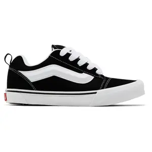 Vans Knu Skool Black True White VN000D2T6BT Youth Fashion Shoes New