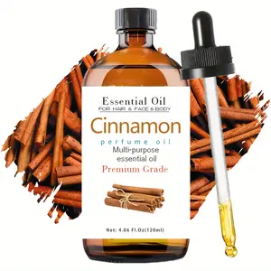 120ML Cinnamon Scented Premium Aromatherapy Essential Oil, Long-Lasting Fragrance, Home Use, Nail Hair Skin Care, Massage Diffuser Humidifier