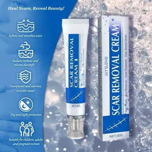 100g Therapeutic Silicone Scar Cream - Healthcare Skincare for Fading Burn & Acne Scars, Safe for All Face & Body Skin Types, Topical Wart & Corn Remover Gel, Therapy