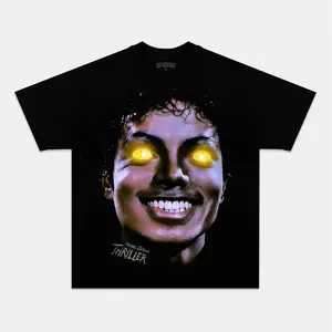 Michael Jackson & Thriller Tee T-shirt & Sweatshirt Unisex Crewneck Made In 100% Cotton, Design & Printed In The USA