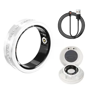 Multifunctional Smart Sports Ring |   Heart Rate & Blood Oxygen Tracking |   Pedometer & Sleep Monitor |   Wearable Health Tracker