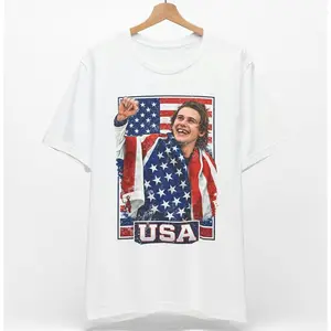 USA Hockey shirt - Patriotic hockey fan Jack Hughes tee - Team USA inspired graphic t shirt - american hockey pride gif.