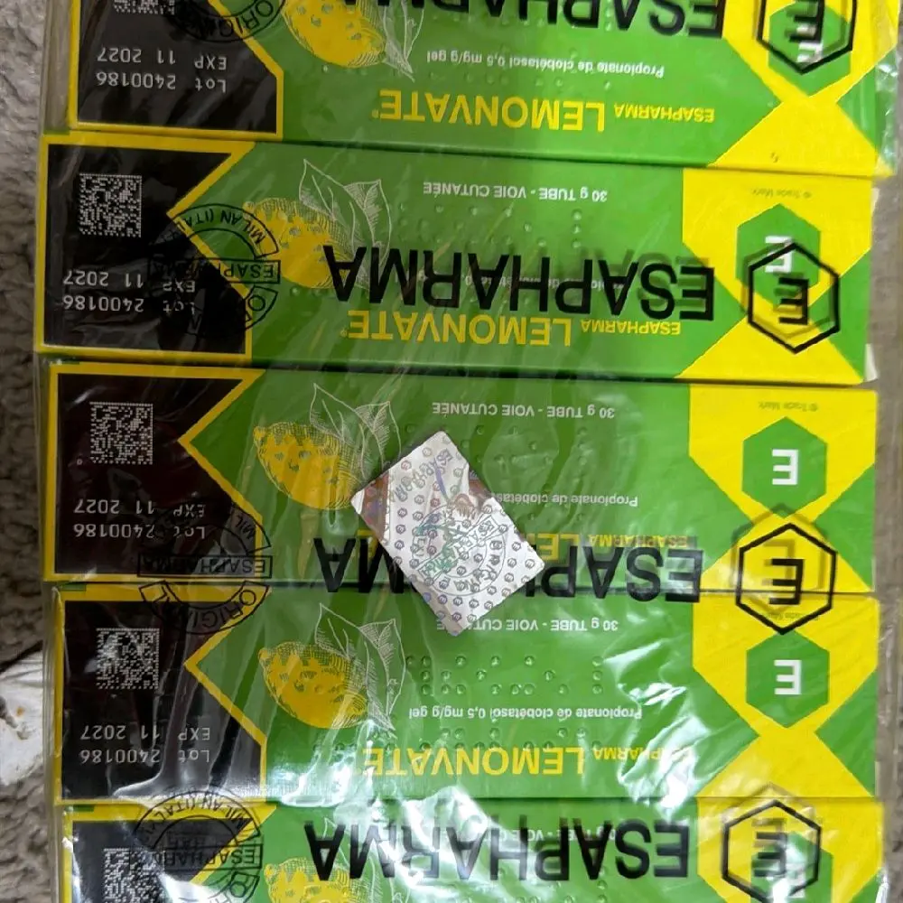 Esapharma Lemonvate 3 Pack Cream for Face and Body Moisturizer