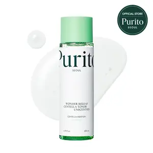 [Purito Official] Wonder Releaf Centella Toner Unscented l Korean Centella, for Sensitive Skin, Soothing, Facial Toner for face l Korean Skincare
