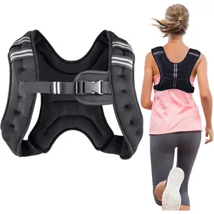 Walking Home Workout Weighted vest for BEGINNERS Weighted Vest Weight Vest for Men Women Kids Weights Included, Body Weight Vests Adjustable for Running, Training Workout, Jogging, Walking