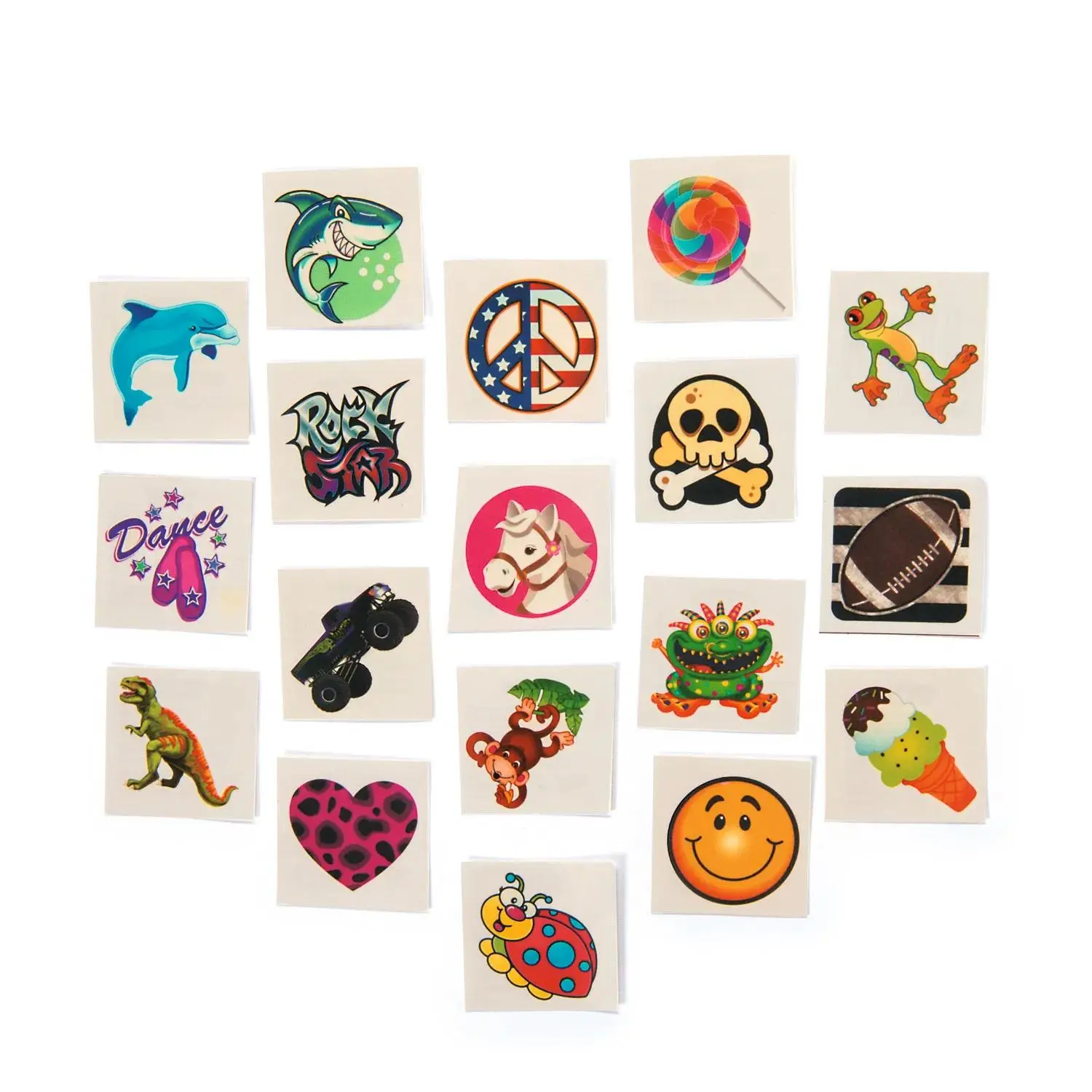 Bulk 360 Pc. Everyday Temporary Tattoo Assortment