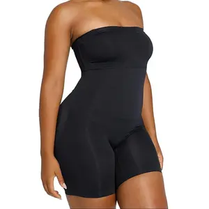 Shapellx Seamless Strapless Bodysuit Comfort Simple Womenswear Shapellx Seamless Strapless Bodysuit Comfort Simple Womenswear