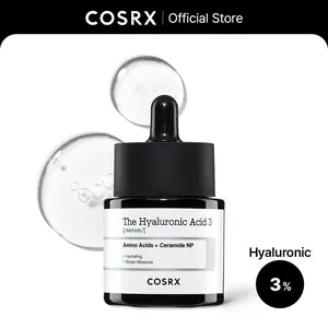 [COSRX Official] The Hyaluronic Acid 3 Serum (20ml) | BOOSTS HYDRATION MORE THAN 223% IN JUST 1 USE
